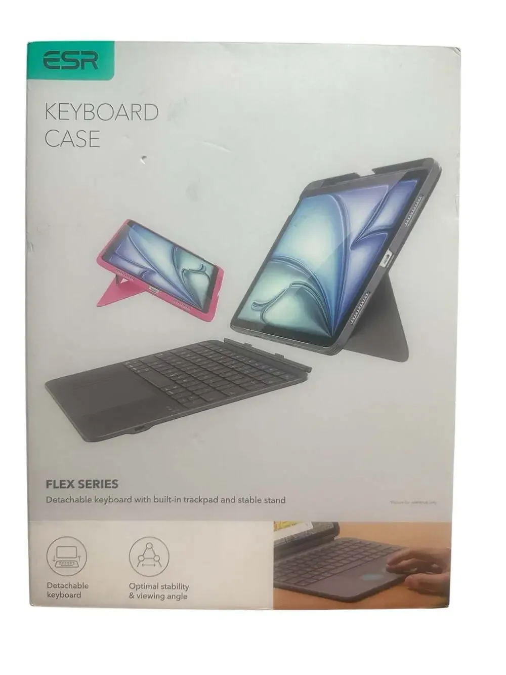 ESR Flex Series Magnetic Detachable Keyboard Case for iPad 10.9-inch